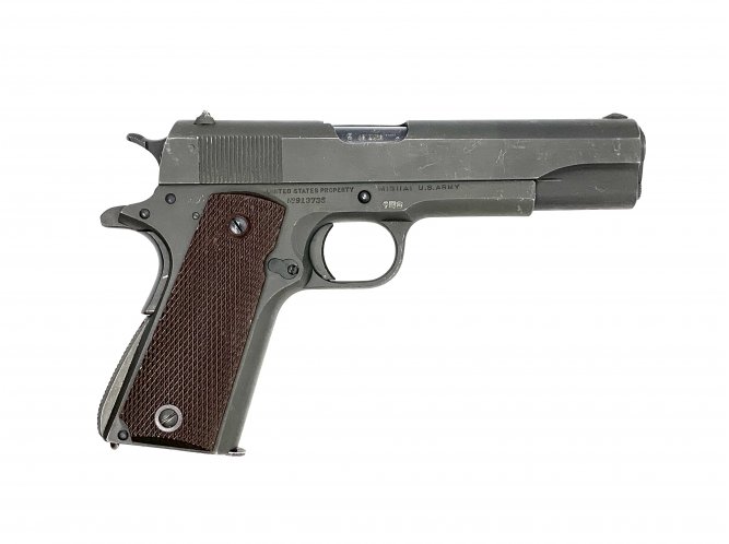 1911! An M1911A1 made by Colt in 1943 for the US Army