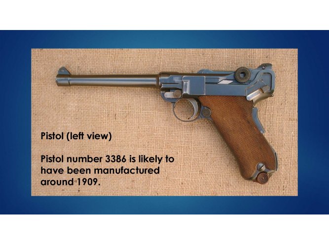 Borchardt to Luger! A 1904 Navy with a unique story